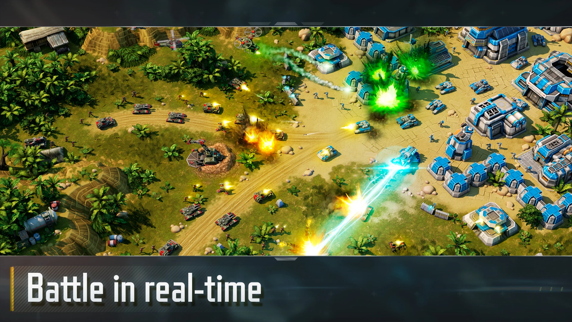 Art of War 3:RTS strategy game screenshot