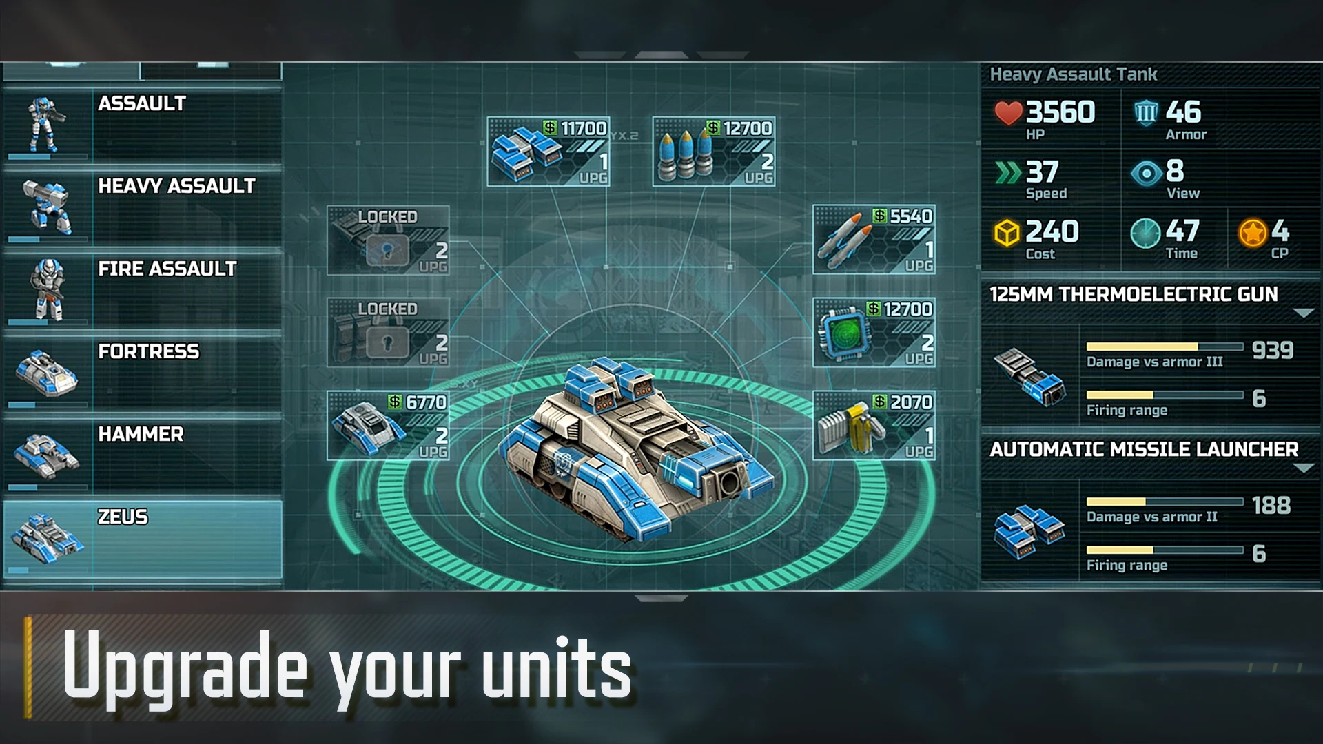Art of War 3:RTS strategy game screenshot